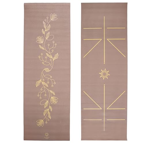 Ascend Yoga Mat - Premium 6mm Thick, 72" x 24", Solid or Reversib...