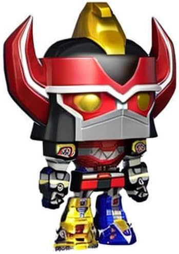 Miniatura 4 de Funko Power Rangers - Figura de vinilo metálico Megazord de 6 pulgadas (exclusivo de anime AAA)