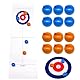 HVIHWI Curling Table-Top Spiel-Set, Bowling auf EIS Tischspiel, Shuffleboard Tabelletop Spiele Familienspiel Eisstockschießen Brettspiel Tabletop Brettspiele für Kinder und Erwachsene