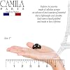 Camila Paris CP2671/2 French Hair Clip for Women, Set of 2 Small 1 inch Girls Hair Claw Clip Jaw Fashion Durable Styling Hair Accessories for Women, Ladies Strong Hold Grip Clamp, Made in France #2
