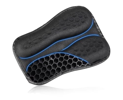 Coussin siège moto en gel avec housse antidérapante Type 2 pour un confort de conduite optimal