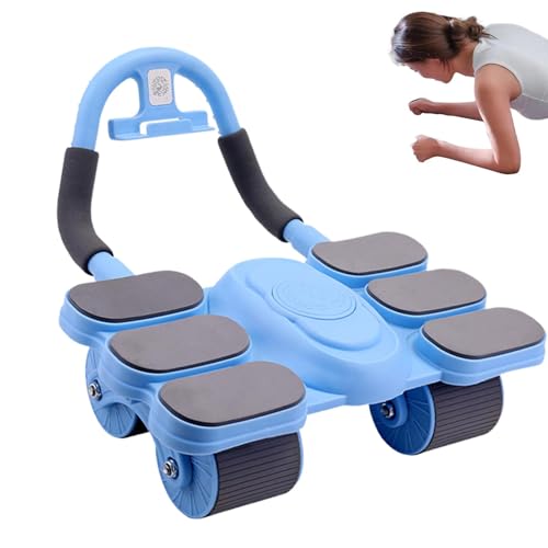 Rueda de ejercicio abdominal y rodillo de vientre para fortalecer el core sin salir