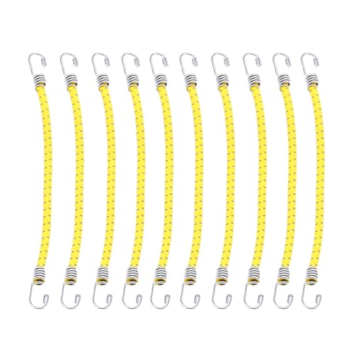 TCRC 10pcs 100mm RC Luggage Rope Roof Rack Tie Down Straps for 1/24 1/18 Scale RC Crawler Car Upgades