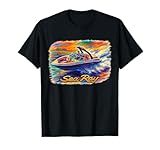 bowrider boat Sea Ray Bowrider | Gestaltung Sea Ray Bowrider  Druck auf der Vorderseite T-Shirt