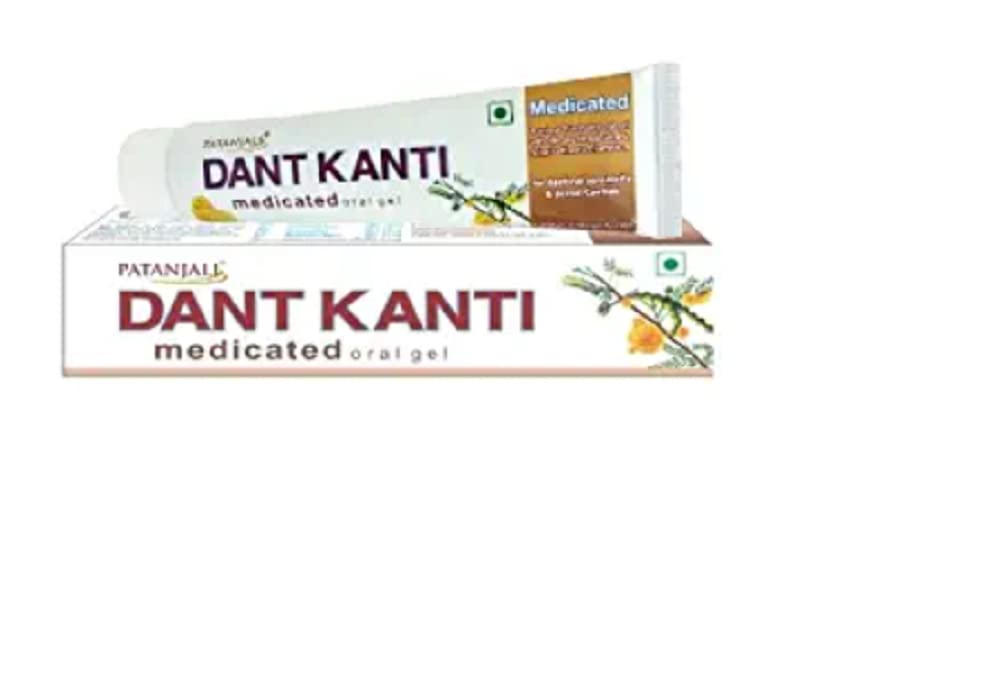 Patanjali Dant kanti medicated 100g - Pack of 3 (B0BG5X2K6N) Amazon Price History, Amazon Price Tracker