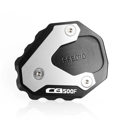 CB500X CB500F CB650R �l�I�X�|�[�c�J�t�F CBR500R CNC �L�b�N�X�^���h �����t�b�g �T�C�h�X�^���h �p�b�h �T�|�[�g�v���[�g �g��X�^���h(Silver 1)