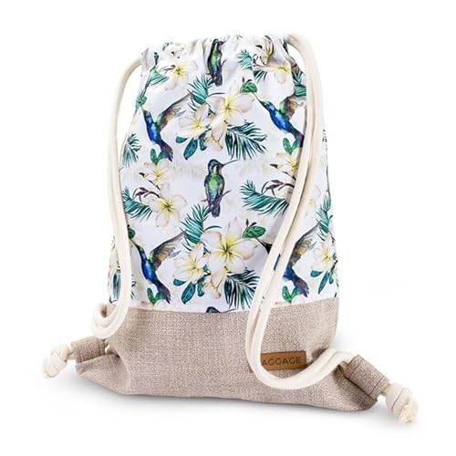 Turnbeutel Sportbeutel für Damen - Beuteltasche...