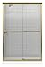 KOHLER K-702208-L-ABV Fluence Frameless Bypass Shower Door, Anodized Brushed Bronze