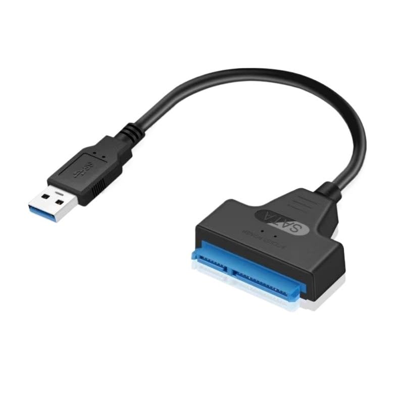 Cable Adaptador SATA 3 a USB 3.0 para Disco Duro 2.5"