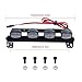 HobbyPark RC Car Light Bar Kit 4 LEDs Body Shell Roof Lights for 1/10 RC Crawler Car Truck Accessories