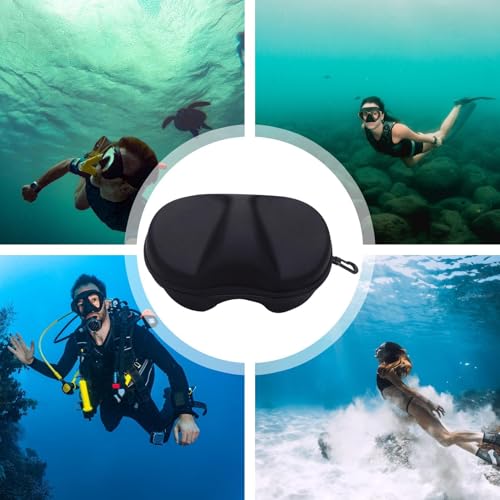 Caixa de armazenamento de óculos de mergulho, estojo de proteção para óculos - Caixa recipiente para