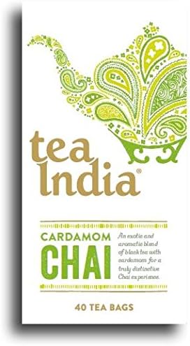 Tea India Cardamom Chai 40bag (Pack of 3)