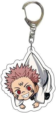 Jujutsu Kaisen Keychain Set | 6pcs Double-Sided Acrylic Charms