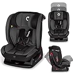 LIONELO Aart Kinderautositz von 0-36kg, Gruppe 0/1/2/3, ECE R44/04, 5-Punkt-Gurtsystem, Rückwärtsfahrmöglichkeit, Kopfstütze- und Neigungsverstellung, zusätzlicher Seitenschutz (GREY STONE)