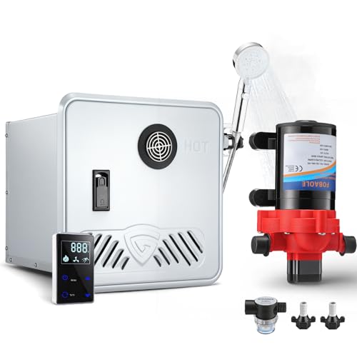 RV Tankless Water Heater, 65,000 BTU High Output, 0.5–3.5