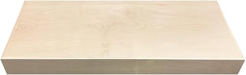 Miniatura 17 de Rok Hardware - Estante flotante de cocina de una sola pieza, 24 pulgadas (24.016 in) de largo x 10 pulgadas (10.000 in) de profundidad, montado en