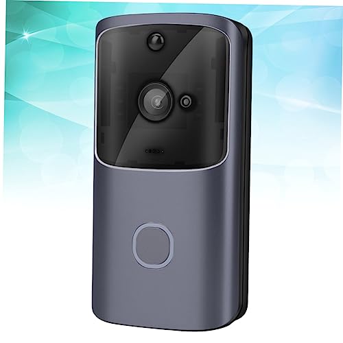 jojofuny Campainha De Vídeo Inteligente Campainha Da Porta Campainha Inteligente Wi-fi Sem Fio Campa