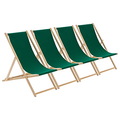 Silla de madera para exteriores con tumbona de lona para adultos, perfecta para jardín, patio, playa y camping, muebles de relajación cómodos y elegantes