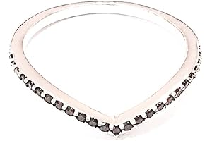 Sterling Silver 925 Black CZ Ring