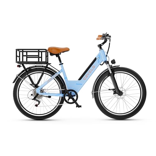 YorkE 26“ Electric Bike for Adult,750W Peak, up 80 Miles Removable Battery Ebike,Adult Electric Bicycles for All Terrain,Men Women E Bike, 7-Speed image 15
