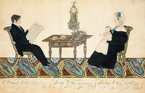 Affiche impression M. et Mme Daniel H. Davis - Toile 60x90cm tableau décoration murale salon