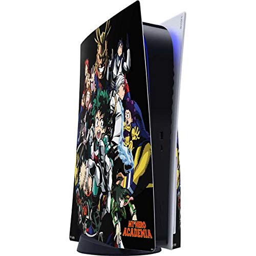 Skinit Decal Gaming Skin Compatible with PS5 Console - Officially Licensed Funimation My Hero Academia Main Poster Design