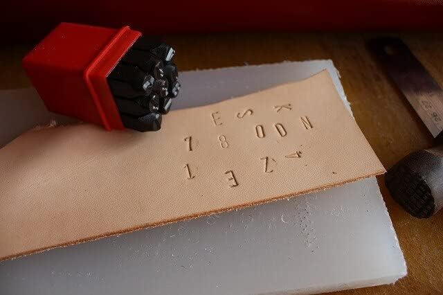 Alphabetical Handmade Leather Diy Tools A-z English Letter Digital Punching Symbol Stamped Punch Steel Leather Printing 8mm - Staming - - (Color: Letter and digital)
