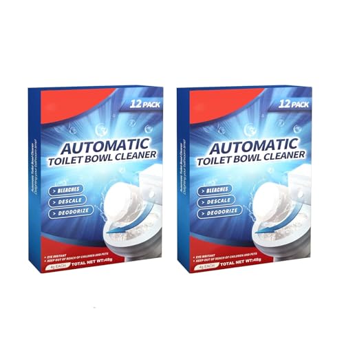 24 Stück Spülkasten Tabs,Wc Reiniger Tabs,Spülkasten Entkalker,Wc Tabs Toilette,Spülkasten Reiniger Wc Tabs Spülkasten Verhindert Gerüche,für Hartnäckigen Kalk und Urinkalk