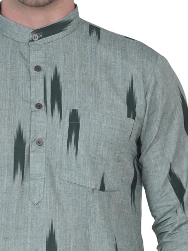 Men Cotton Kurta Pyjama Set Party Fashion Regular Ethinic Wear Indian Dress4