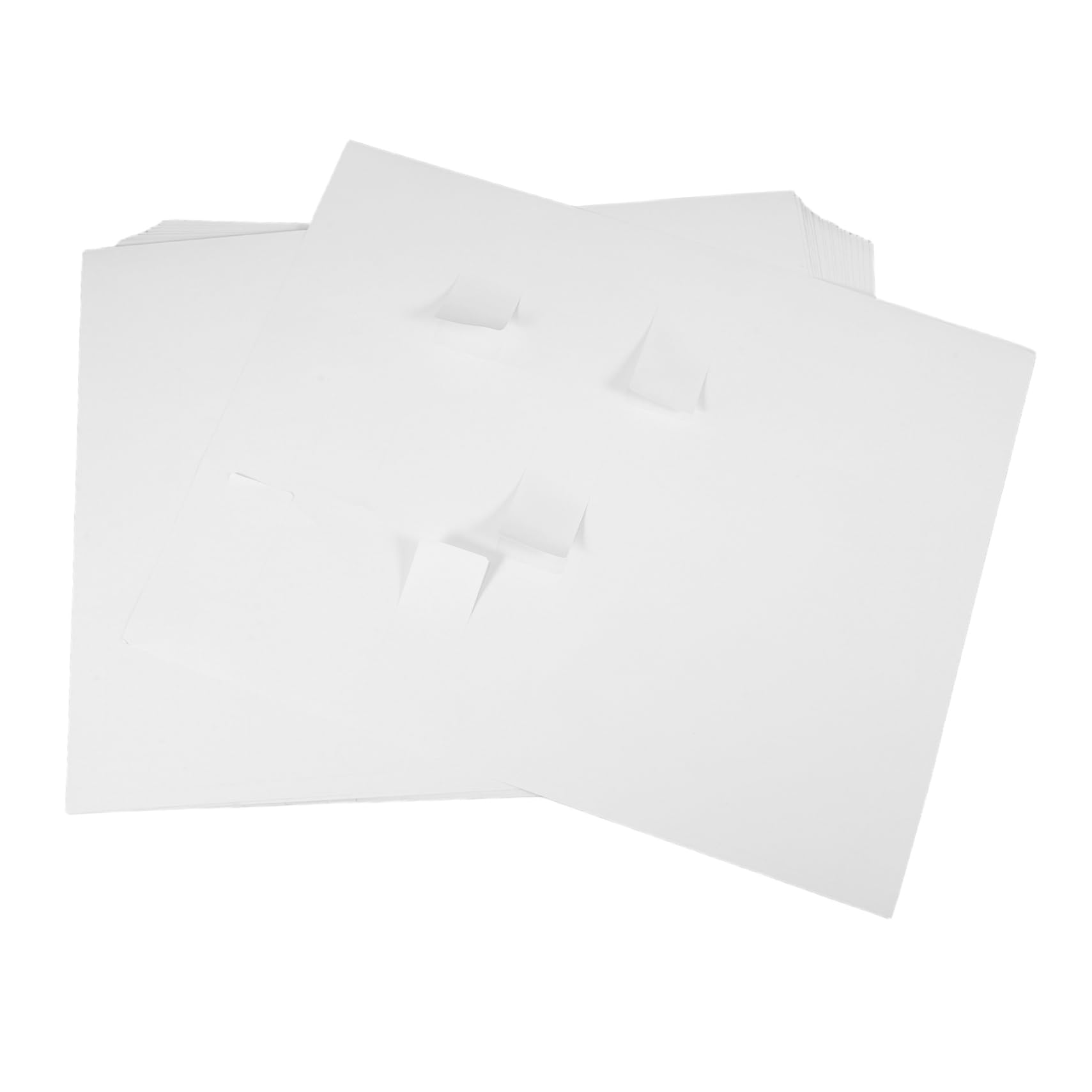 Étiquettes D'adresse Autocollantes Blanches 100 Pièces en Papier