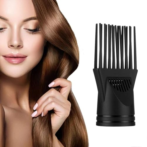 Hair Dryer Diffusers Universal Hairdressing Wind Blow Cover Comb Attachment Nozzle,Blow Dryer Attachment with Comb Nozzles Fit Hair Styling Tools Accessories