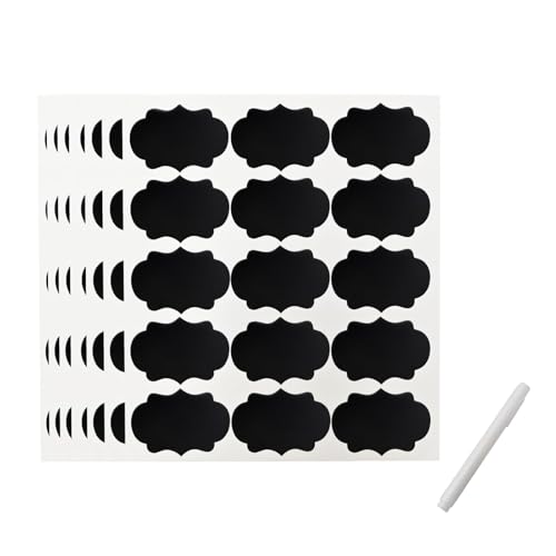 Pevlkawr 105 Etiquettes Autocollantes Bocaux Etiquette Bocaux Cuisine Waterproof Réutilisable Pour...