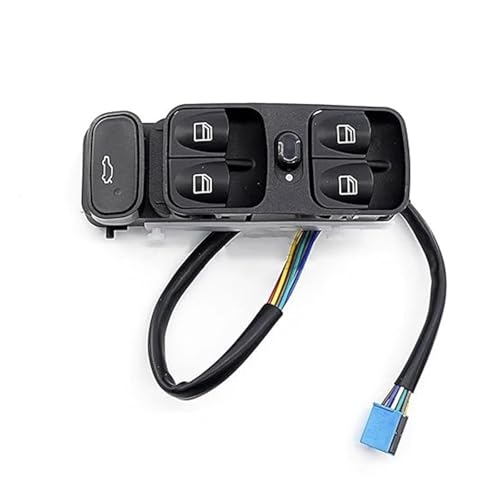 Botones de ventanas para coche Benz Clase C W203 C180 C200 y modelos de elevalunas compatible 5