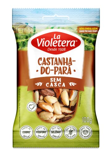 La Violetera Castanha Do Pará Sem Casca 100G
