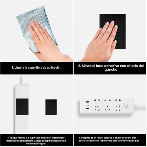 Miniatura 6 de 2 Rollos De Cinta De Autoadhesiva Extra Fuerte, 3 M De Largo, Cierre De Autoadhesivo, Extra Ancho 10 Cm, Cinta De Negra Para Fijación De Cojines De Sofá, Alfombras, Colchones