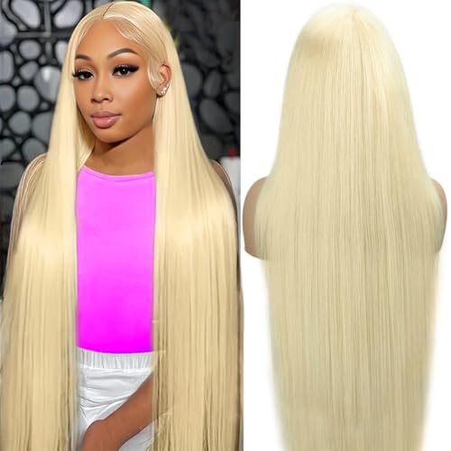 ZWJSH 30 Inch 613 13x6 Lace Front Wig Human Hair