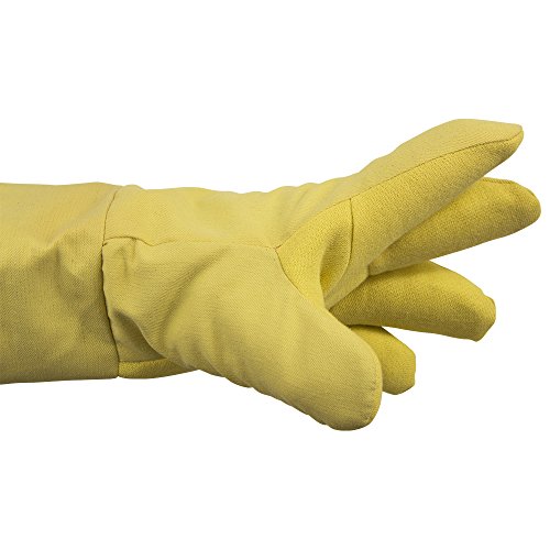 ThxToms 932°F Heat Resistant and Level 4 Cut Resistant Kevlar Work Gloves 15" , 1 Pair
