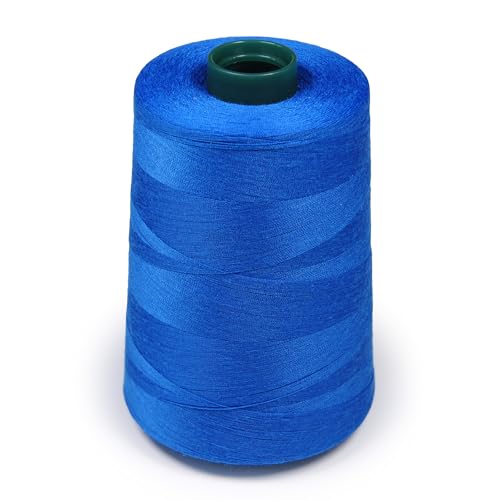 Polyester Cone Thread, Blue (44337), Poly Wrapped Poly, Tex 40, 6000 Yards, USA Made