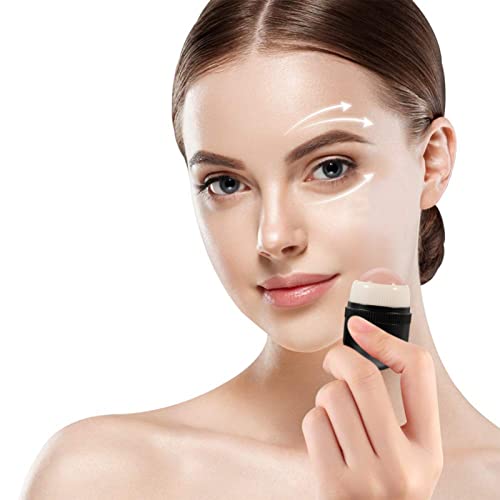 FOMIYES 1 Juego Bola De Piedra Volcánica Masajeador Facial Rodillo Facial Masaje De Raspado De Piel Rodillo De Belleza Para La Cara Belleza Jade Apretar Absorción De Aceite Bola De Masaje - imagen 3