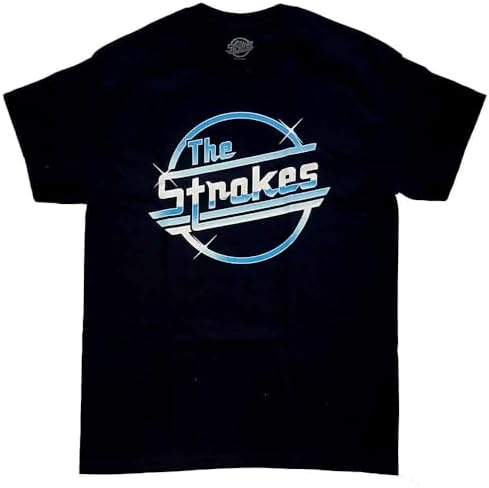 Rock Off The Strokes T Shirt Classic Band Logo Magna New Official