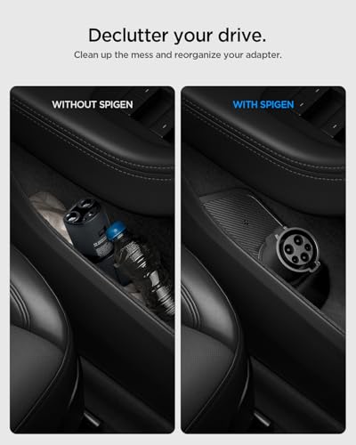 Image of Spigen J1772 Charging Adapter Door Dock for Tesla Model Y Juniper & YL | Only Premium and Performance 2026 /2025 - J1772 Charging Adapter Not Included