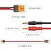 YACSEJAO XT60 to 4.0mm Banana Plug Cable 3FT/1M 14AWG RC Banana Plugs 4mm to XT60 Balance Charge Connector for RC Helicopter Quadcopter Etc (XT60I)