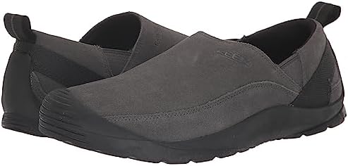 KEEN Men's Jasper Slip On Low Top Approach Style Sneakers, Magnet/Black, 14 | Image 6