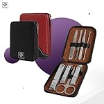 Skull Shaver 8-Piece Manicure Set for Men - High Quality Nail Kit - Stainless Steel Grooming Tools - Precision Nail Clippers with Compact Travel Case - Durable & Ergonomic Design - Image 5