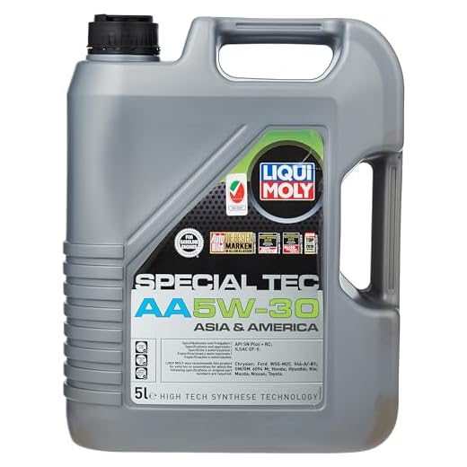 LIQUI MOLY Special Tec AA SAE 5W-30 | 5 L | Fully synthetic engine oil | SKU: 20138