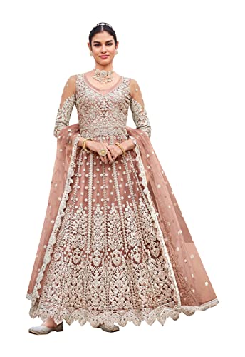 Costume pakistanais Anarkali long pour mariages et cérémonies orientales 1007