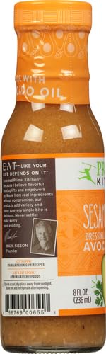 image for Primal Kitchen Sesame Ginger Vinaigrette & Marinade Salad Dressing mad