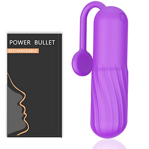 【New人気】小型バイブ ローター 女性用 静か 電動 強力バイブレーター 【便利なテール付き・USB充電式・柔軟シリコン・10段階強力振動】潮吹きバイブ 乳首ローター クリ責め Gスポット 防水 大人のおもちゃ アダルトグッズ 日本語説明書 パープル - 画像1