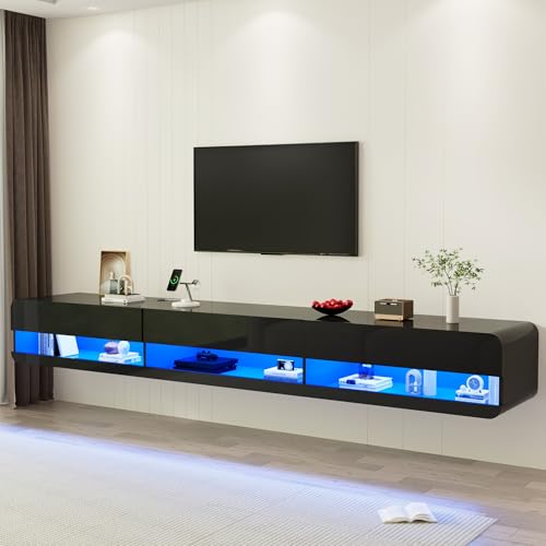 For Tvs Up To 100 Inch, 94.5 Inch Modern Entertainment Cente