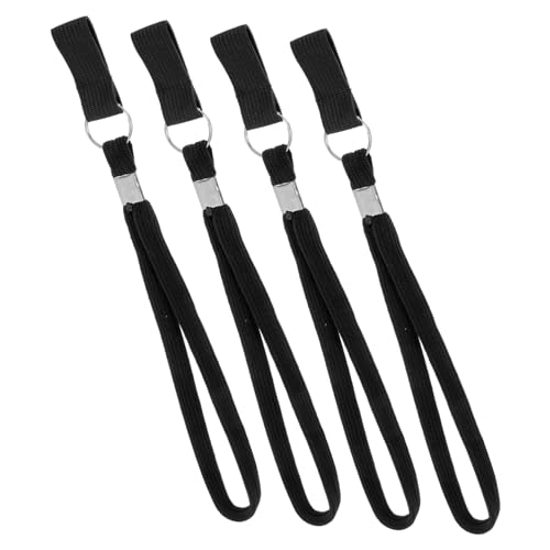 SKISUNO 4pcs Lost Wrist Strap for Canes Lightweight Walking Stick Lanyard Comfortable Crutch Strap Secure Fit for Seniors Easy to Clean High Visibility Design